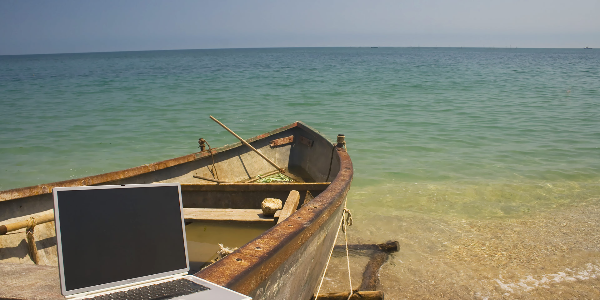 Business Beyond Usual: Taking the River Route to Receive a Laptop